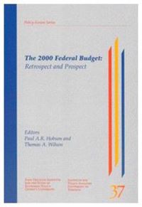 Book Cover for The 2000 Federal Budget by Paul AR Hobson