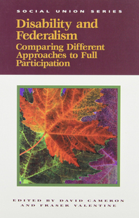 Book Cover for Disability and Federalism by David Cameron