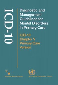 Book Cover for Diagnostic and Management Guidelines for Mental Disorders in Primary Care by World Health Organization