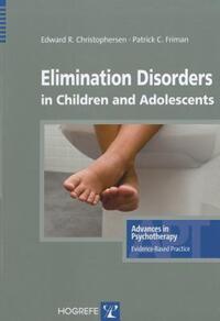 Book Cover for Elimination Disorders in Children and Adolescents by Edward R Christophersen, Patrick C Friman