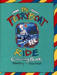 Book Cover for The Ferryboat Ride Colouring Book by Robert Perry