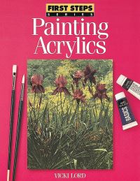 Book Cover for Painting Acrylics by Vicki Lord