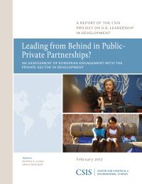 Book Cover for Leading from Behind in Public-Private Partnerships? by Heather A Conley, Uttara Dukkipati