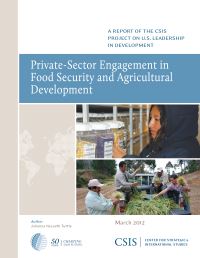 Book Cover for Private-Sector Engagement in Food Security and Agricultural Development by Johanna Nesseth Tuttle
