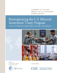 Book Cover for Reinvigorating the U.S. Bilateral Investment Treaty Program by Meredith Broadbent, Robbins Pancake