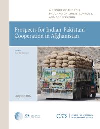 Book Cover for Prospects for Indian-Pakistani Cooperation in Afghanistan by Sadika Hameed