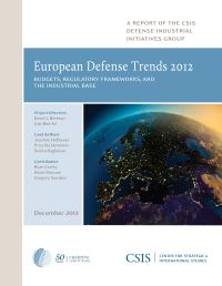 Book Cover for European Defense Trends 2012 by David J Berteau, Guy BenAri, Joachim Hofbauer