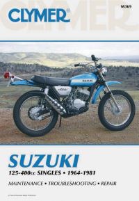 Book Cover for Suzuki 125-400Cc Singles, 1964-1978 by David Sales, Clymer Publications