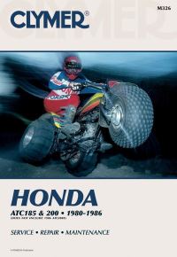 Book Cover for Honda ATC185 & ATC200 Series ATV (1980-1986) Service Repair Manual by Haynes Publishing