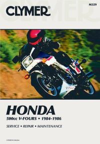Book Cover for Honda 500Cc V-Fours Magna & Inceptor Motorcycle (1984-1986) Service Repair Manual by Haynes Publishing