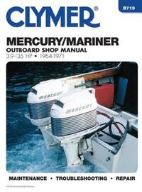 Book Cover for Mercury Vintage 3.9-135 HP Outboard Service and Repair Manual (1964-1971) by Haynes Publishing