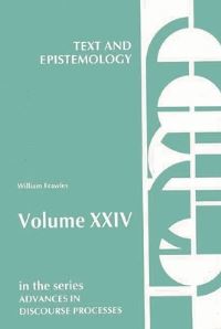 Book Cover for Text and Epistemology by William Frawley