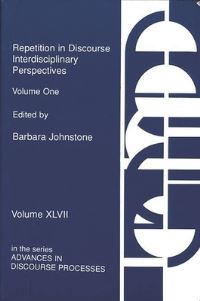 Book Cover for Repetition in Discourse by Barbara Johnstone