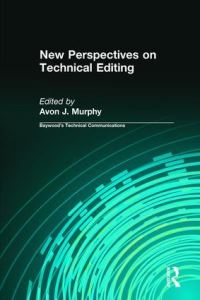 Book Cover for New Perspectives on Technical Editing by Avon Jack Murphy