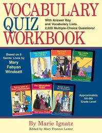 Book Cover for Vocabulary Quiz Workbook by Marie Ignatz