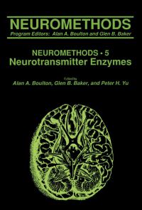 Book Cover for Neurotransmitter Enzymes by A A Boulton, Glen B Baker, Peter H Yu