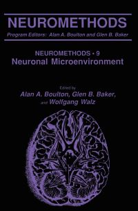 Book Cover for The Neuronal Microenvironment by A A Boulton, Glen B Baker, Wolfgang Walz