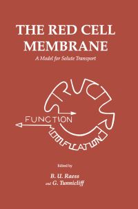 Book Cover for The Red Cell Membrane by B U Raess, Godfrey Tunnicliff