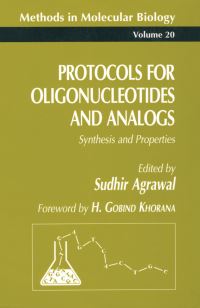 Book Cover for Protocols for Oligonucleotides and Analogs by Sudhir Agrawal