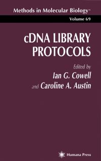 Book Cover for cDNA Library Protocols by Ian G Cowell, Caroline A Austin