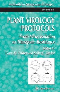 Book Cover for Plant Virology Protocols by Gary D Foster, Sally C Taylor