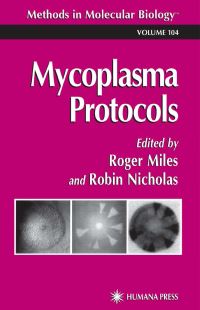 Book Cover for Mycoplasma Protocols by Roger Miles, Robin Nicholas