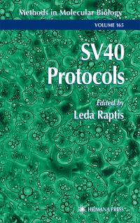 Book Cover for SV40 Protocols by Leda Raptis