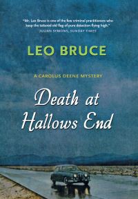 Book Cover for Death at Hallows End by Leo Bruce