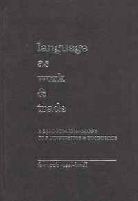 Book Cover for Language as Work & Trade by Ferruccio RossiLandi