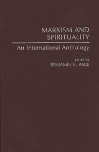 Book Cover for Marxism and Spirituality by Benjamin B Page