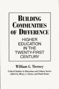 Book Cover for Building Communities of Difference by William G Tierney