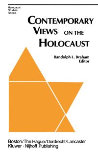 Book Cover for Contemporary Views on the Holocaust by Randolph L Braham