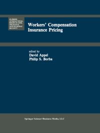 Book Cover for Workers' Compensation Insurance Pricing by Philip S Borba, David Appel