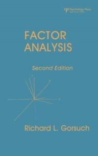 Book Cover for Factor Analysis by Richard L Gorsuch