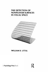 Book Cover for The Detection of Nonplanar Surfaces in Visual Space by William R Uttal
