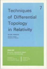 Book Cover for Techniques of Differential Topology in Relativity by Roger Penrose
