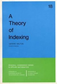Book Cover for A Theory of Indexing by Gerard Salton