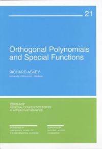 Book Cover for Orthogonal Polynomials and Special Functions by Richard Askey