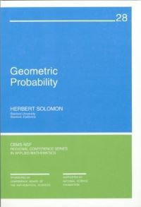 Book Cover for Geometric Probability by Herbert Solomon