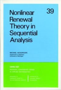Book Cover for Nonlinear Renewal Theory in Sequential Analysis by Michael Woodroffe