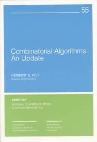 Book Cover for Combinatorial Algorithms by Herbert S. Wilf, Albert Nijenhuis, Conference Board of the Mathematical Sciences, National Science Foundation (U.S.)