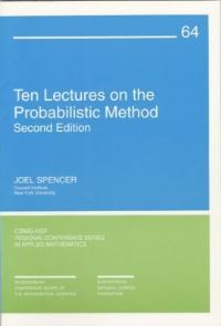 Book Cover for Ten Lectures on the Probabilistic Method by Joel H. Spencer