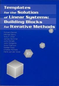 Book Cover for Templates for the Solution of Linear Systems by Richard Barrett