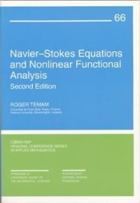 Book Cover for Navier-Stokes Equations and Nonlinear Functional Analysis by Roger Temam