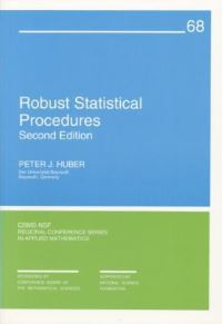 Book Cover for Robust Statistical Procedures by Peter J Huber