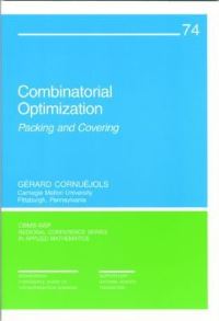 Book Cover for Combinatorial Optimization by Gerard Cornuejols, Society for Industrial and Applied Mathematics, Conference Board of the Mathematical Sciences, National Science Foundation