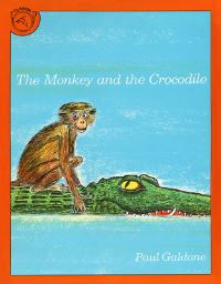 Book Cover for The Monkey and the Crocodile by Paul Galdone