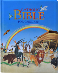 Book Cover for Catholic Bible for Little Children by Tony Wolf