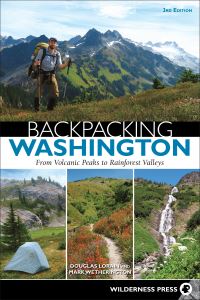 Book Cover for Backpacking Washington by Douglas Lorain