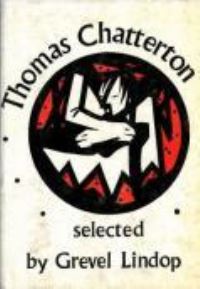 Book Cover for Thomas Chatterton by Thomas Chatterton, Grevel Lindop
